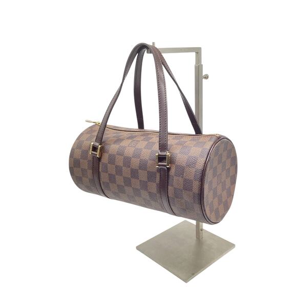 Louis Vuitton Damier Ebene Papillon 26 Vintage Top Handle Bag - Picture 1 of 8